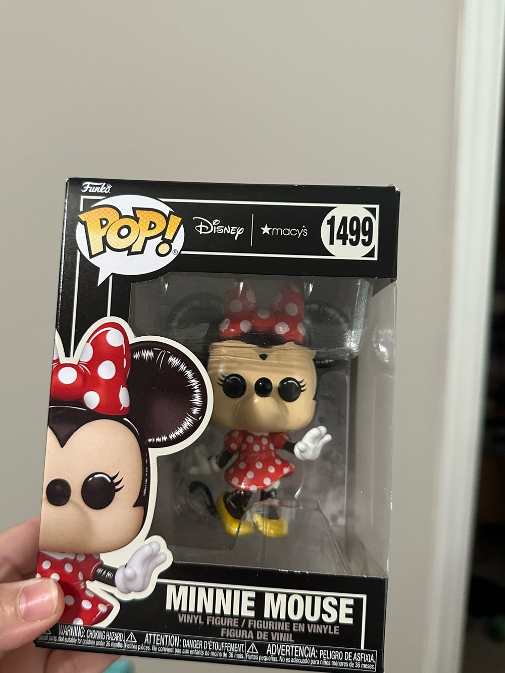 Funko Minnie Mouse Vinyl Figure - Red Bow & Dress, Yellow Shoes